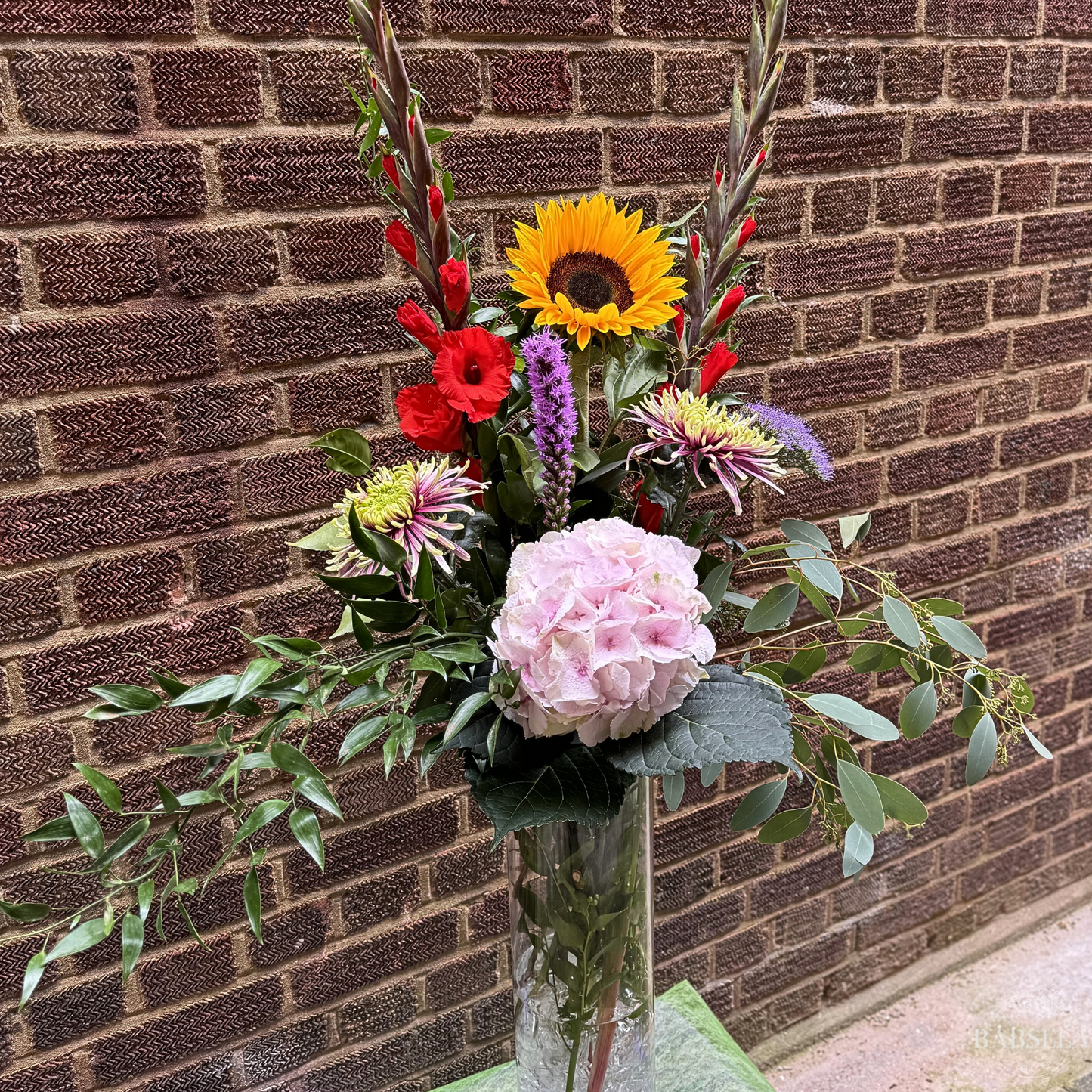 Grand Vista Bouquet with Sunflowers and Hydrangeas - Same Day Flower Delivery in Croydon and Bromley by Babsela