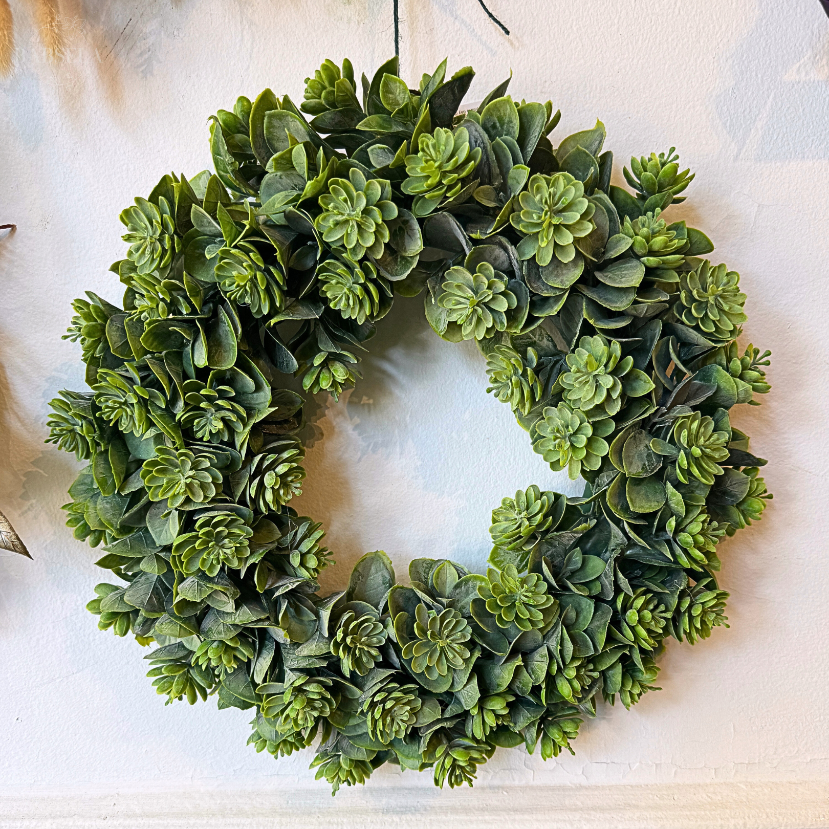 green wreath