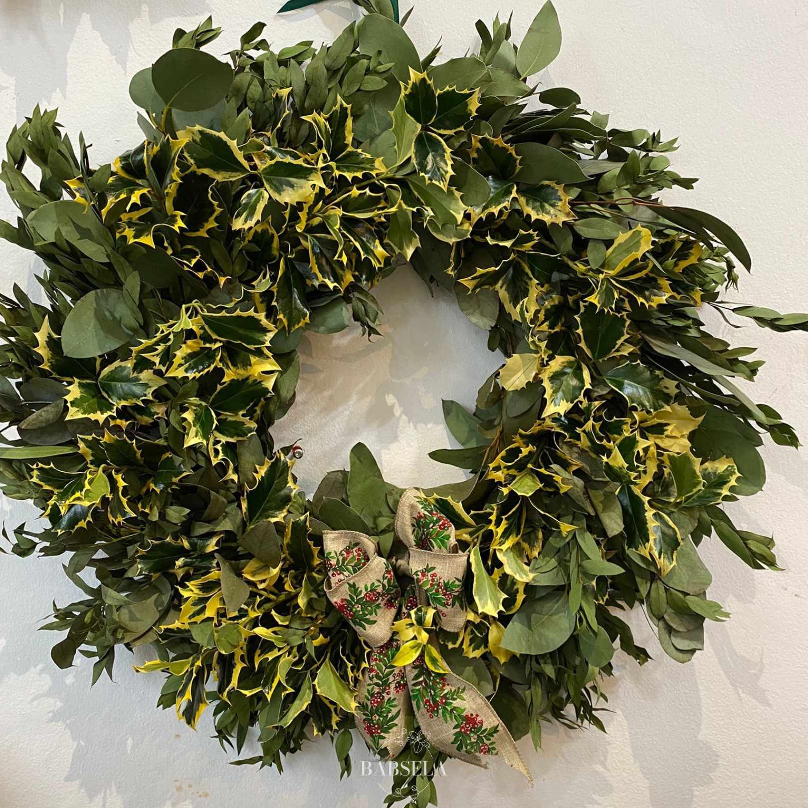 Evergreen Elegance Christmas Wreath