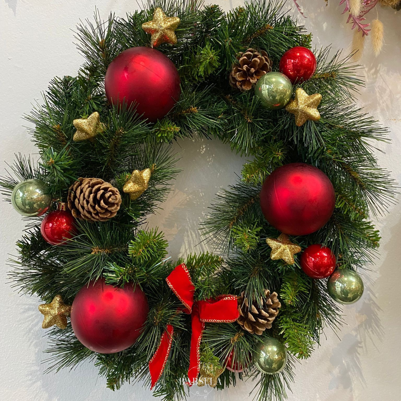 North Pole Symphony Christmas Wreath